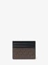 Greyson Logo Tall Card Case michael kors greyson logo tall card case