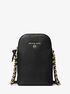 Small Pebbled Leather Smartphone Crossbody Bag michael kors small pebbled leather smartphone crossbody bag