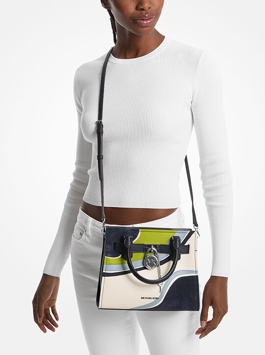 Hamilton Small Patchwork Satchel michael kors hamilton small patchwork satchel