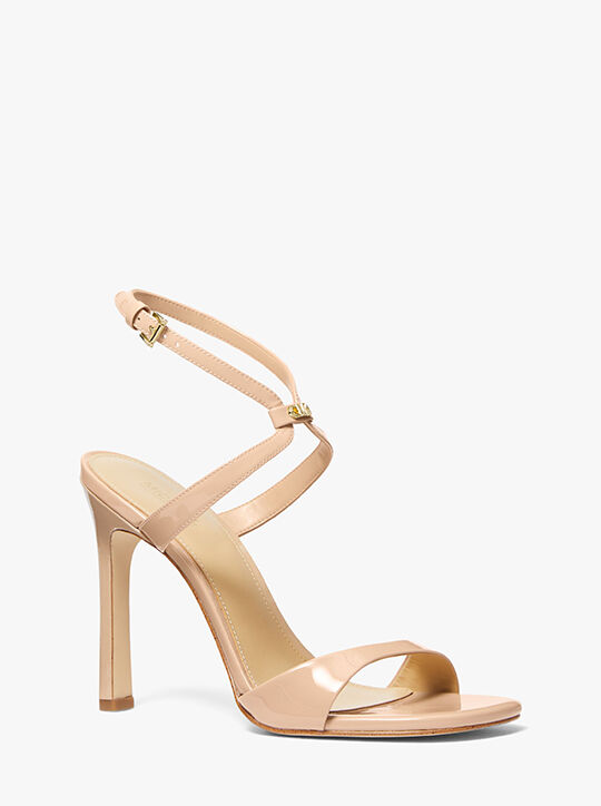 michael kors amara patent leather sandal