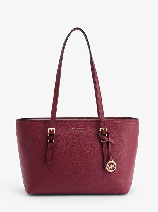 Quinn Medium Pebbled Leather Tote Bag michael kors quinn medium pebbled leather tote bag