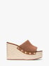 Mayes Suede Wedge Sandal michael kors mayes suede wedge sandal