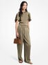 Satin Cape Sleeve Blouse michael kors satin cape sleeve blouse