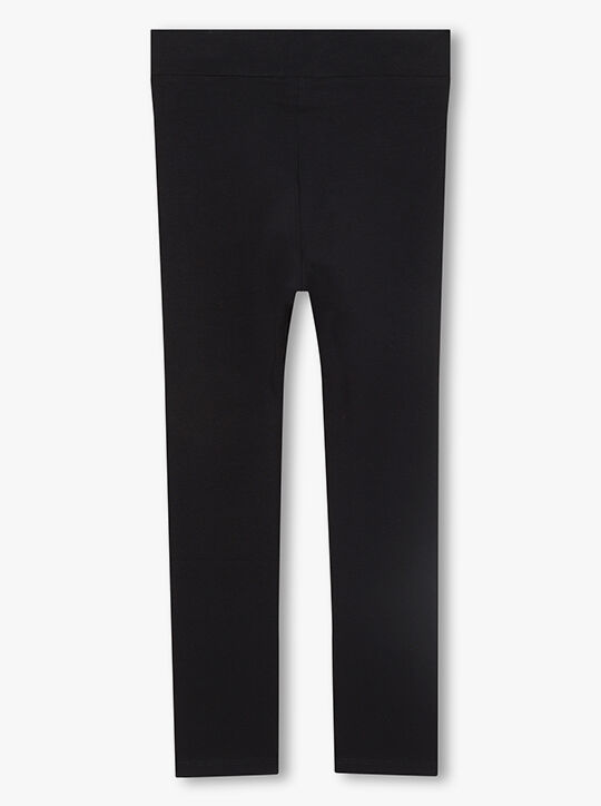 بنطال ضيق من القطن المطاطي مزين بشعار الماركة michael kors بنطال ضيق من القطن المطاطي مزين بشعار الماركة