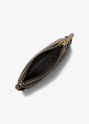 michael kors hudson signature logo messenger bag