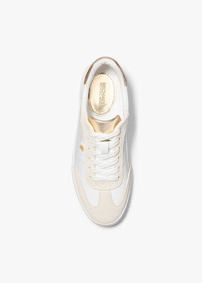 michael kors scotty leather sneaker