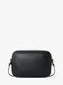 michael kors jet set pebbled leather camera crossbody bag