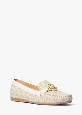 michael kors fulton signature logo moccasin
