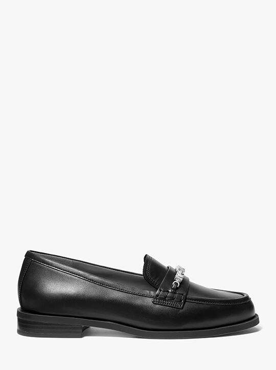 Dina Leather Loafer michael kors dina leather loafer