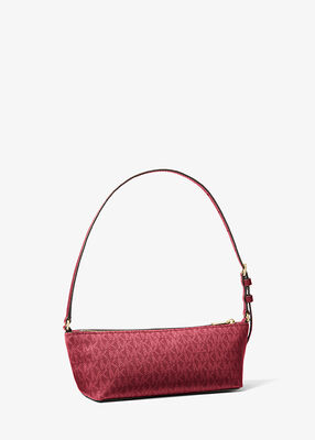 michael kors laila small signature logo pochette