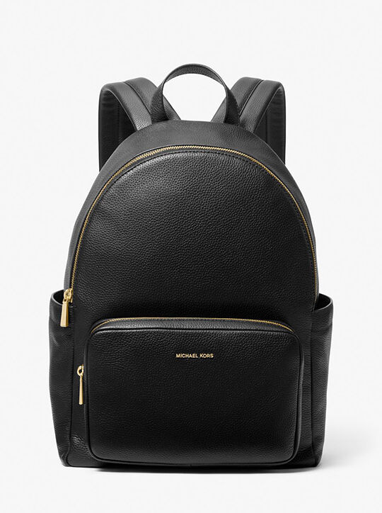 michael kors tanner large pebbled leather backpack