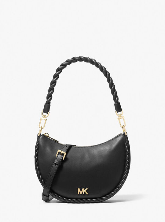 michael kors kyla small leather convertible pochette