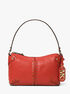 michael kors astor large studded leather shoulder bag