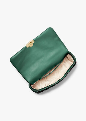 michael kors tribeca large quilted leather shoulder bag