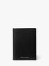 michael kors hudson leather passport wallet
