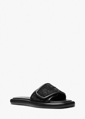 michael kors suki embellished slide sandal