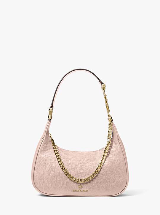 حقيبة كتف بايبر جلدية صغيرة مرصوفة بالحصى michael kors حقيبة كتف بايبر جلدية صغيرة مرصوفة بالحصى