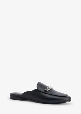 michael kors tiffanie leather mule