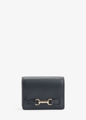 michael kors carson small pebbled leather wallet