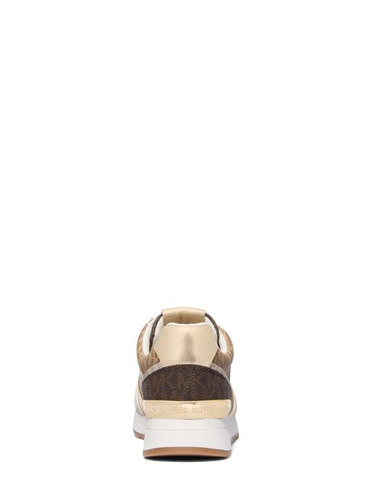 Andi Color-Block Signature Logo Trainer michael kors andi color block signature logo trainer