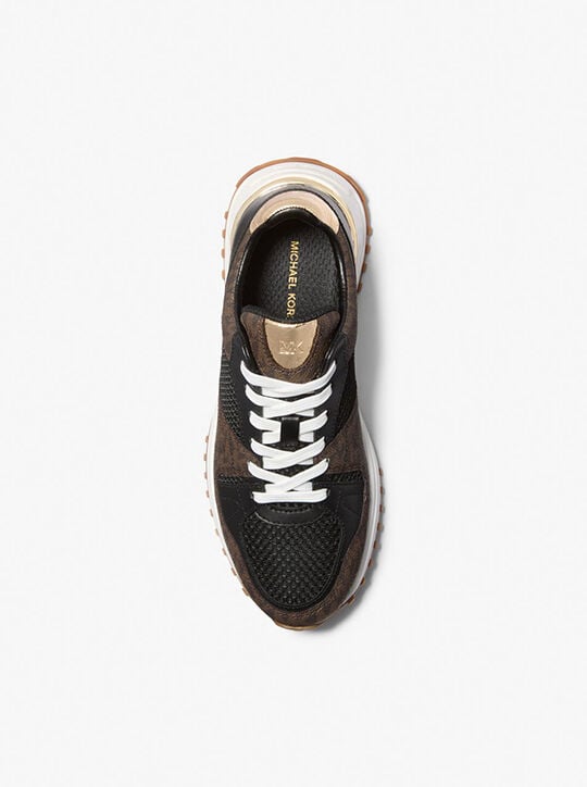 Jaime Mixed-Media Trainer michael kors jaime mixed media trainer