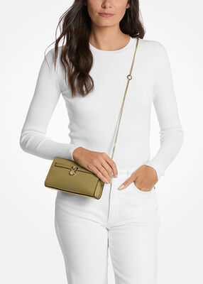 michael kors hamilton moderne extra small signature logo convertible crossbody bag