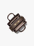 michael kors laila small pebbled leather satchel