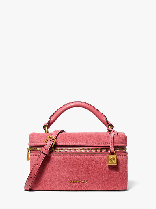 حقيبة جانا كروسبودي جلدية صغيرة الحجم قابلة للتحويل michael kors حقيبة جانا كروسبودي جلدية صغيرة الحجم قابلة للتحويل