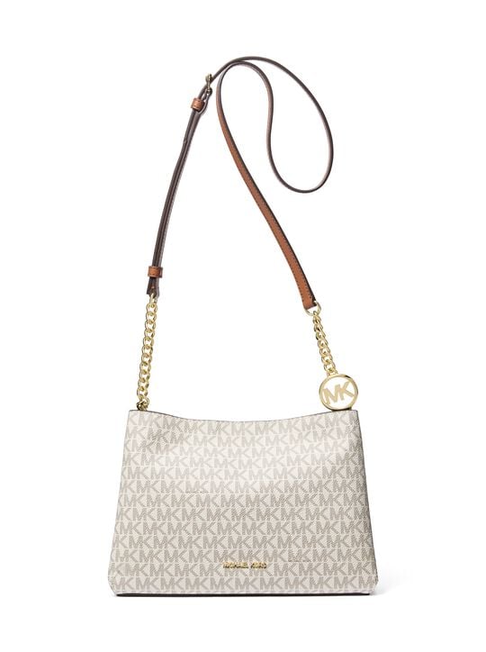 Christina Small Signature Logo Crossbody Bag michael kors christina small signature logo crossbody bag