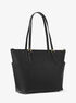 Jet Set Large Crossgrain Leather Top-Zip Tote Bag michael kors jet set large crossgrain leather top zip tote bag