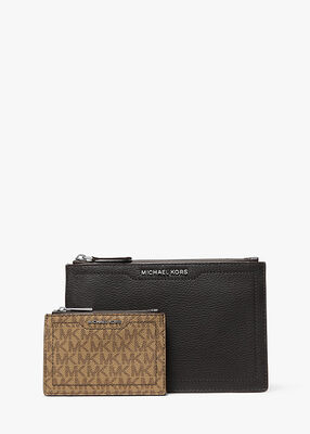 michael kors مجموعة حقائب هدسون الجلدية المحببة وشعار الماركة