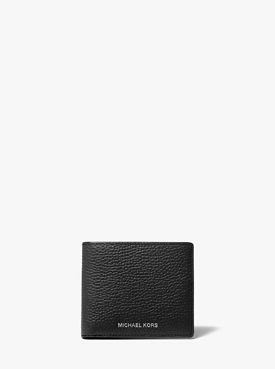 محفظة هدسون الجلدية الرفيعة ذات الطيات المحببة michael kors محفظة هدسون الجلدية الرفيعة ذات الطيات المحببة