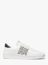 michael kors wilton grommeted leather sneaker