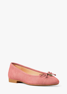 michael kors piper flex suede ballet flat