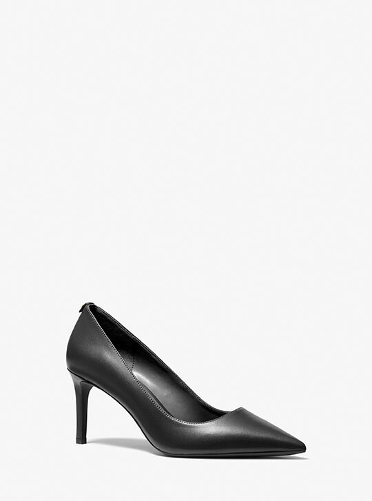Alina Flex Leather Pump, BLACK | Michael Kors UAE