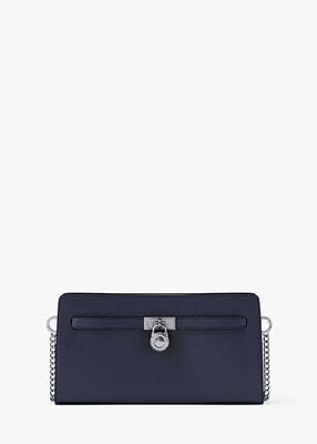 michael kors حقيبة كروس هاميلتون مودرن جلدية قابلة للتحويل صغيرة جدًا