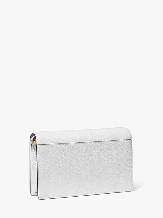 حقيبة جيت سيت متوسطة الحجم من الجلد المحبب michael kors حقيبة جيت سيت متوسطة الحجم من الجلد المحبب