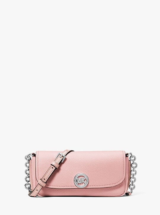 حقيبة كروس نوليتا صغيرة من الجلد المحبب michael kors حقيبة كروس نوليتا صغيرة من الجلد المحبب