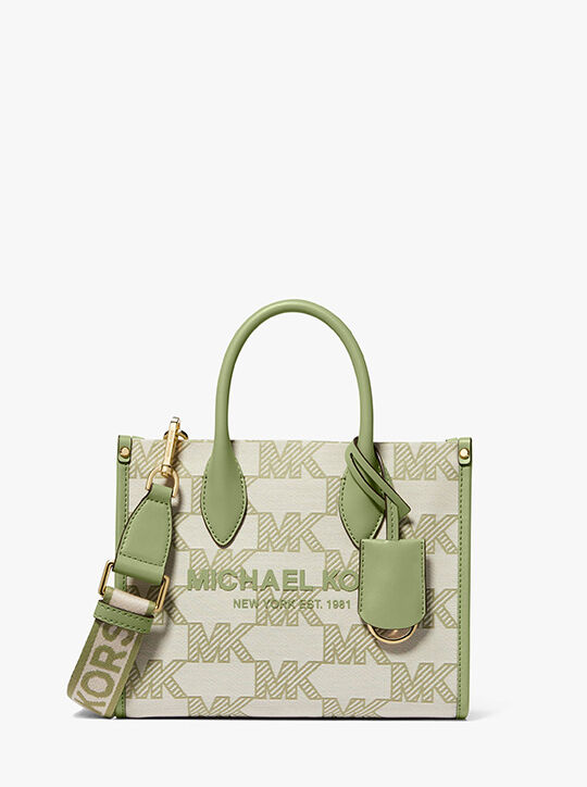 michael kors حقيبة كروس ميريلا صغيرة جاكار