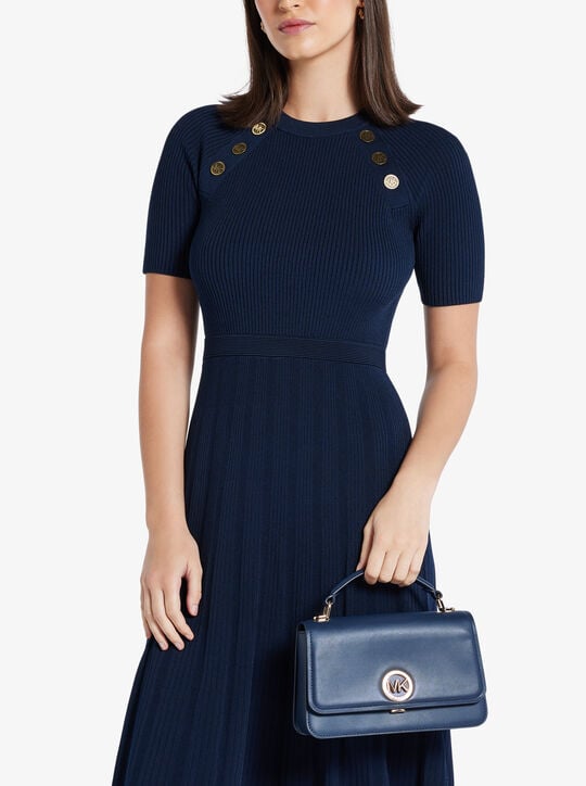 حقيبة ديلانسي الجلدية متوسطة الحجم michael kors حقيبة ديلانسي الجلدية متوسطة الحجم