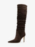 michael kors dawn leather boot