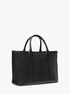 michael kors luisa medium pebbled leather tote bag