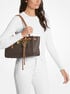 michael kors hamilton moderne small signature logo satchel