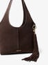 Suede Tassel Bag Charm michael kors suede tassel bag charm