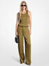 Drapey Satin Wide Leg Pants michael kors drapey satin wide leg pants