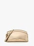 Athena Small Metallic Leather Convertible Clutch michael kors athena small metallic leather convertible clutch