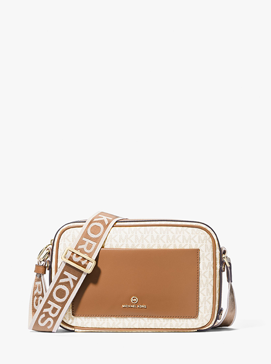 Maeve Large Logo and Faux Leather Crossbody Bag | Michael Kors  